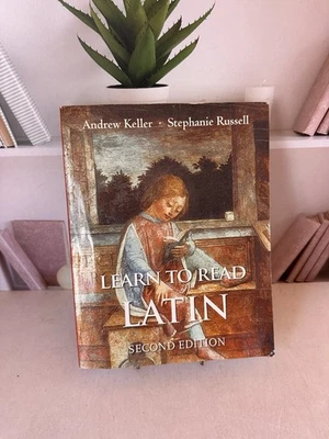 Learn to Read Latin, Second Edition: Textbook by Andrew Keller (English) Paperba - Image 1 of 4