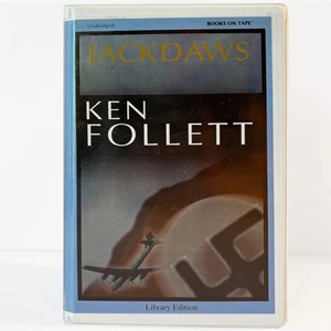 JACKDAWS by Ken Follett - WWII Thriller UNABR on 10 Cassettes - 2001 Edition - Bild 1 von 8
