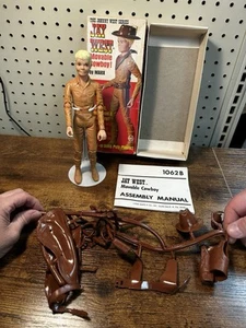Marx Johnny Jay West Best Of The West Cowboy Action Figure TV Show Complete Box - Picture 1 of 14