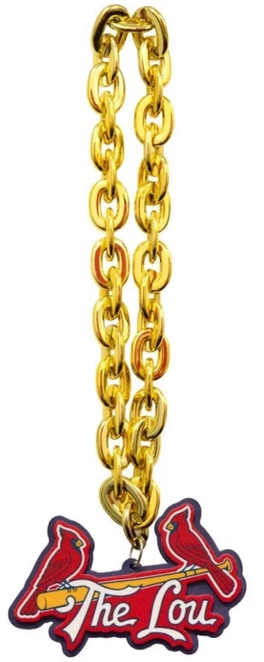 RALLY CHAIN necklace sga cardinals 7/9/2025 st. louis stl promo giveaway NEW - Image 1 of 1