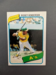 1979 TOPPS RICKEY HENDERSON RC #428 NMT+ - Picture 1 of 3