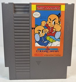 Kung Fu Heroes (Nintendo NES) Original Cartridge &ndash; Culture Brain &ndash; Tested