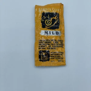 Vintage Taco Bell Mild Sauce Packet Retro Fast Food Hot Sauce 90’s Unopened - Picture 1 of 4
