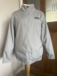 Patagonia Girls Reversible Jacket  Medium Grey / Pink Coat Youth - Picture 1 of 22