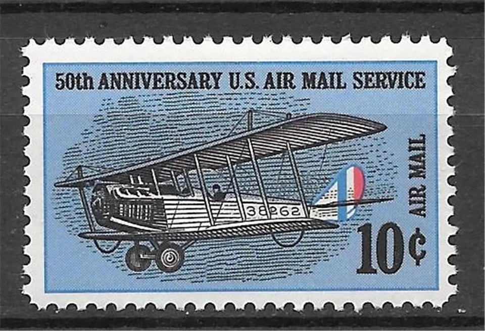 T&G STAMPS - Scott #C74 10c  Airmail  MNH OG - Free Ship Offer - Image 1 of 1