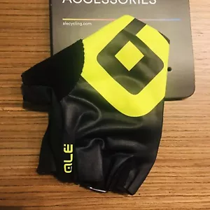Ale Cycling Sommerhandschuh "LUFT" | schwarz-gelb/neonfarben - Bild 1 von 7