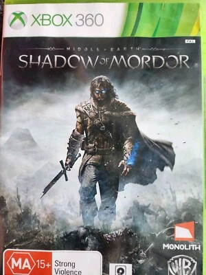  Middle-Earth Shadow of Mordor Xbox360,PAL,  Manual on back of cover, MINT DISCs - Image 1 of 4