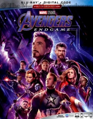 Authentic Marvel Avengers Endgame End Game Blu-ray Digital Copy Code & Slipcover - Image 1 of 3