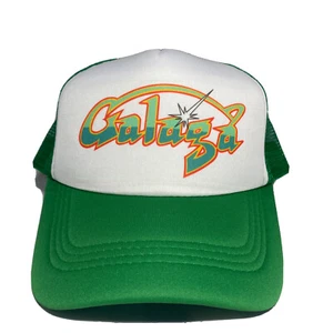 Galaga Arcade Game Mütze Vintage Truckermütze Druckknopflasche verstellbar. - Bild 1 von 4