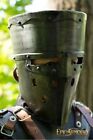 Medieval Crusader Helmet Knight Dark Finish Replica Steel Templar Great Helmet