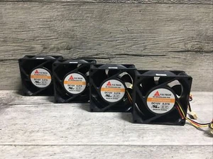 Lot 4 Y.S. Tech FD128032HB DV12V 0.37A 80mm Computer Server CaseCooling Fan #N-9 - Picture 1 of 4
