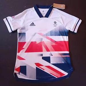 Team GB Tokyo 2020 Adidas England shirt womens size 14 medium BNWT 2021 football - Picture 1 of 6