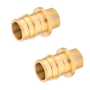 EFIELD 2 to100 Pack Pex A 1" x 3/4" Male Sweat Adapter Expansion Brass Fittings - Picture 1 of 4