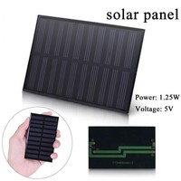 Mini 5V 1.25W Solar Panel Power Module For Light Battery Cell Phone Charger DIY