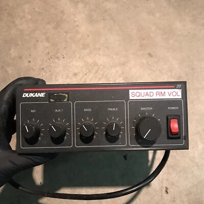 DUKANE 1A20 20 WATT AMPLIFIER MIXER - Image 1 of 4