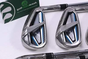 Taylormade SIM Max OS Irons / 5-PW+AW / Regular Flex N.S.Pro 850GH Shafts - Picture 1 of 7