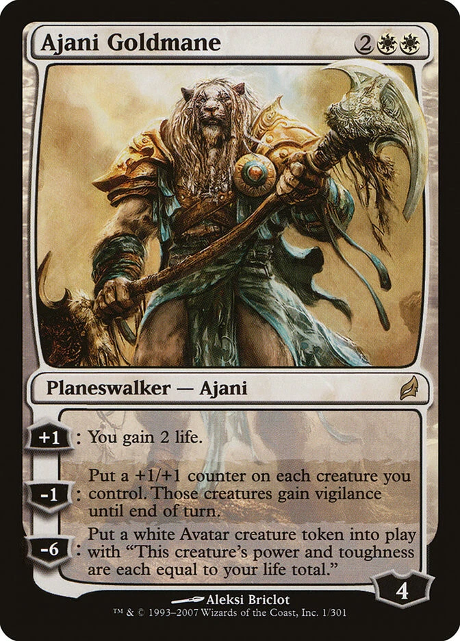 MTG Ajani Goldmane  - Lorwyn #1 - Image 1 of 1