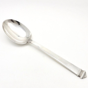 Tiffany Co Sterling Silver Hampton Vegetable Solid Serving Spoon Monogrammed