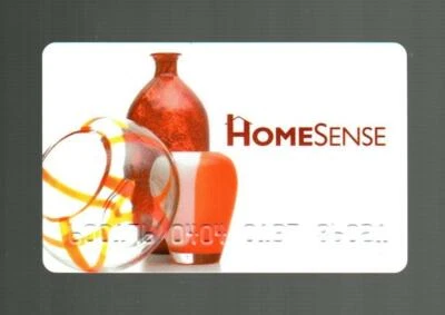 HOMESENSE ( Canada ) Glass Vases ( 2004 ) Gift Card ( $0 ) - Image 1 of 2