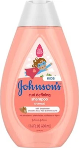 Champú para niños Johnson's con manteca de karité que define rizos sin lágrimas, 13,6 fl. Oz - Imagen 1 de 9