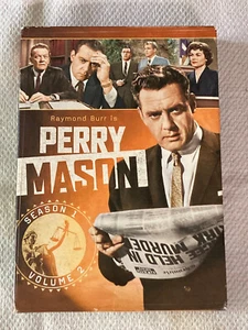 Perry Mason: Season 1 Volume 2 - 3 Discs (DVD) Full Screen 20 Episodes B&W - Imagen 1 de 3