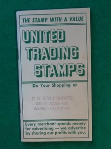 United Trading Stamps Late 40's - 50's with stamps excellent condition Very Rare - Picture 1 of 7