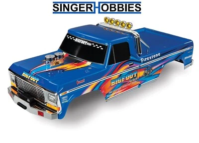Carrocería Monster Truck Traxxas 3661x Bigfoot No.1 Blue-X estampida/BigFoot TRA1 Foto 1 de 2