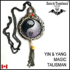 buddhist necklace talisman pendant ethnic asian jewelry buddha yin yang buddhism
