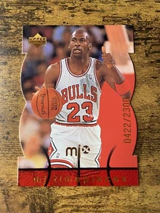 1998-99 Upper Deck MJx Timepieces Red Michael Jordan /2300 # 13 Chicago Bulls - Picture 1 of 2