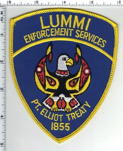 Lummi Vollstreckungsdienste Pt. Schulteraufnäher Elliot Vertrag von 1855 (Washington) - Bild 1 von 1