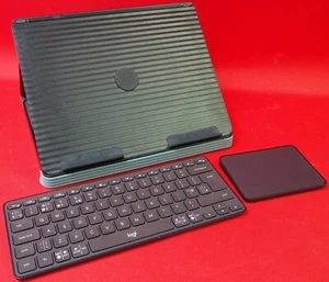 Logitech Casa Pop Up Desk Green - Picture 1 of 18