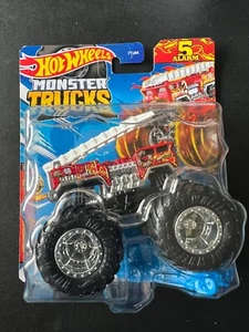 Hot Wheels Monster Trucks 5 Alarm Schatzsuche (gebogene Karte) - Bild 1 von 4