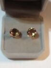 NATURAL CERTIFIED ALEXANDRITE 6 CTS. 925 SOLID STERLING SILVER STUD EARRINGS