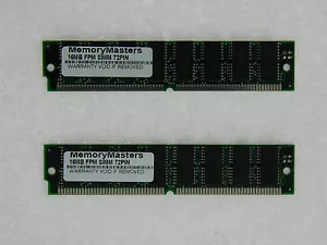 32MB (2X16MB) FPM NON-PARITY 60NS SIMM 72-PIN 5V 4X32 - Picture 1 of 1