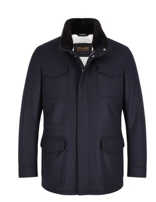 MANDELLI wool cashmere field jacket EU 52 US 42 Contemporary FIT - Image 1 of 4