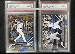 PSA10 Shohei Ohtani Judge Toppsnow 2024 MVP Award Commemorative Card Set - Bild 1 von 2
