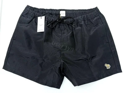 Paul Smith Swim Shorts - BNWT Zebra Patch Black Swimming Trunks RRP: £75 - image 1 of 4