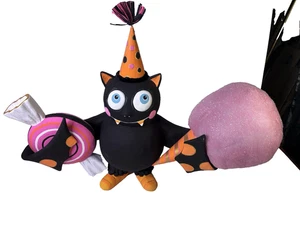 Decoración de Halloween Glitterville Studios Sweet Toothy the Bat por Stephen Brown - Imagen 1 de 12