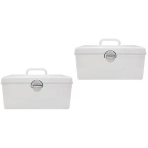 Set of 2 Majiang Container Mahjong Replacement Storage Case Containers - Picture 1 of 12