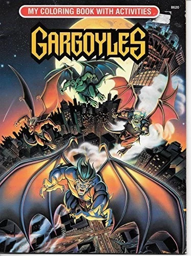 GARGOYLES - MY COLORING BOOK WITH ACTIVITIES Foto 1 de 1
