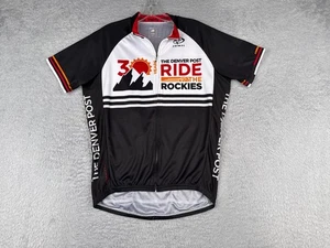 Primal Cycling Jersey Adult Medium Black Ride The Rockies 30 Years Full Zip Poly - Picture 1 of 15