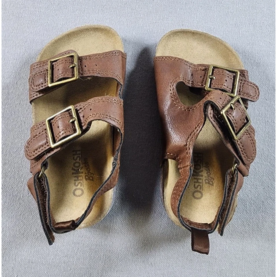 Sandalias Bruno OshKosh Bgosh Niños Talla 8 Marrón Foto 1 de 4