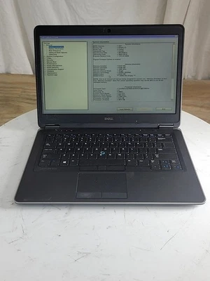 DELL LATITUDE E7440 Laptop Intel Core I5-4310U 8GB SEE NOTES - Image 1 of 4