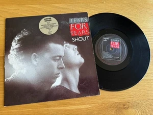 Tears For Fears - Shout UK LTD 10" 1984 VG+ Vinyl The Big Chair Mercury IDEA 810 - Picture 1 of 5