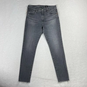 Adriano Goldschmied Jeans 29R (28,5x27) The Farrah Skinny Ankle High Rise grau - Bild 1 von 13