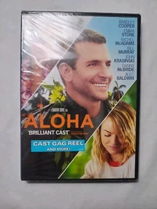 Aloha DVD -Romantic Comedy Bradley Cooper Emma Stone John Krasinski Bill Murray - Picture 1 of 3