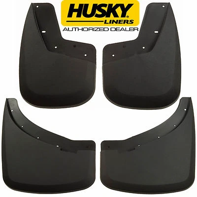 Guardabarros HUSKY aleta para 07-14 GMC SIERRA 3500HD DOBLE delantero y trasero trasero nuevo en caja Foto 1 de 4