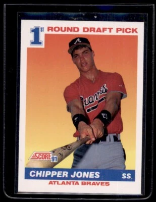 1991 Score #671 Chipper Jones RC - Image 1 of 2