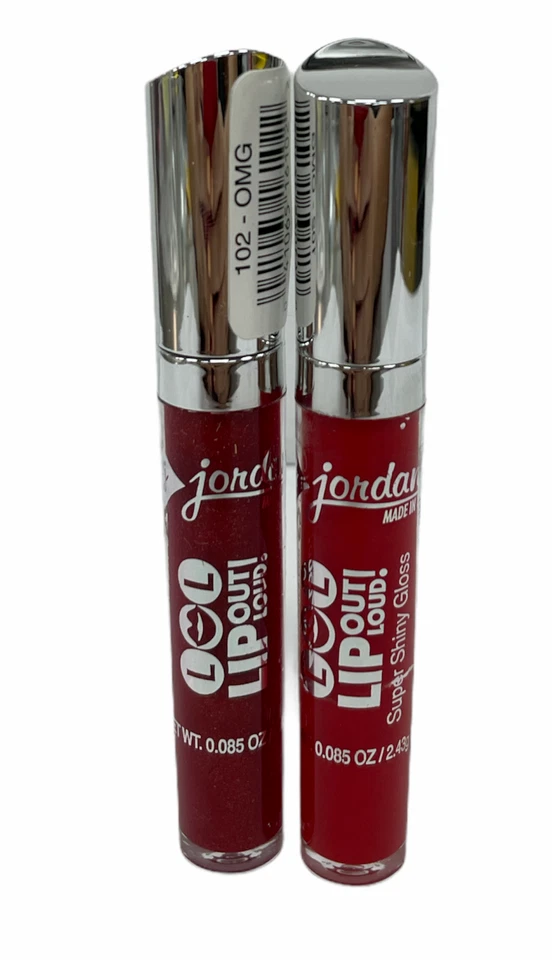 Jordana LOL Lip Out Loud Super Shiny Gloss (0.085oz/2.43g) LOT OF 2; YOU PICK - Image 1 of 1