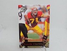 TRAVIS CLARIDGE 2000 Press Pass Torquers Blue Rookie #2 Atlanta Falcons